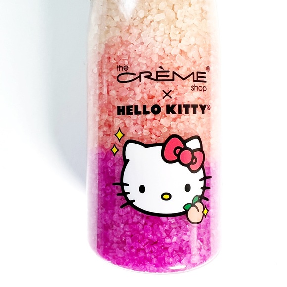 The Creme Shop X Hello Kitty Restorative Bath Crystals Peach Sunset - Picture 2 of 4